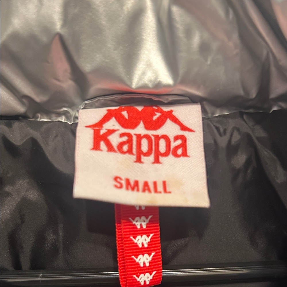 Kappa Silver Puffer Jacket - Picture 2 of 3